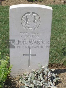 ANCONA WAR CEMETERY - GORDON, CHARLES