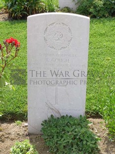 ANCONA WAR CEMETERY - GOUGH, TEDDIE