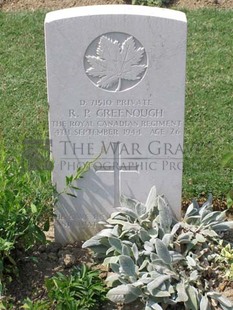 ANCONA WAR CEMETERY - GREENOUGH, ROY P.