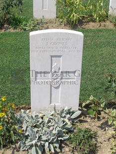 ANCONA WAR CEMETERY - GROVES, JOSEPH