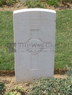 ANCONA WAR CEMETERY - GUINNESS, CECIL WARREN