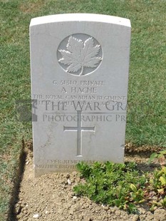 ANCONA WAR CEMETERY - HACHE, ALEIDE