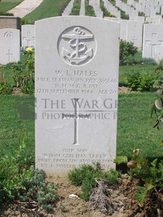 ANCONA WAR CEMETERY - HALES, WILLIAM LEONARD