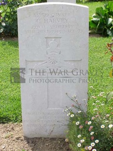 ANCONA WAR CEMETERY - HARVEY, CLAUDE