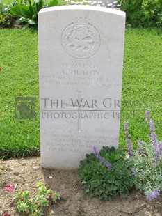 ANCONA WAR CEMETERY - HEATON, ALFRED