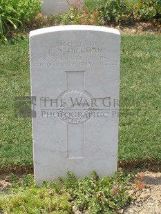 ANCONA WAR CEMETERY - HICKMAN, LARRY ALFRED