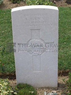 ANCONA WAR CEMETERY - ISAACS, KIRI