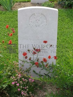 ANCONA WAR CEMETERY - JANE, R