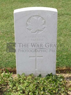 ANCONA WAR CEMETERY - JARDINE, IRVIN