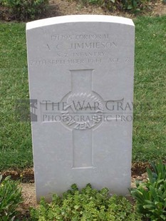 ANCONA WAR CEMETERY - JIMMIESON, ATHOL CHRISTIAN