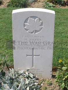 ANCONA WAR CEMETERY - JODERY, HAROLD