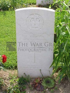 ANCONA WAR CEMETERY - JOHNSON, EDWARD