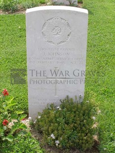 ANCONA WAR CEMETERY - JOHNSON, JACK