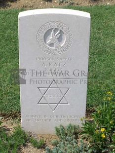 ANCONA WAR CEMETERY - KATZ, A