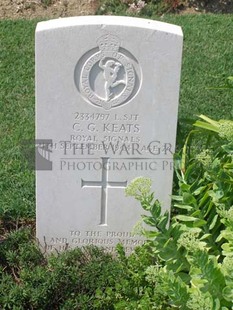 ANCONA WAR CEMETERY - KEATS, CECIL GEORGE