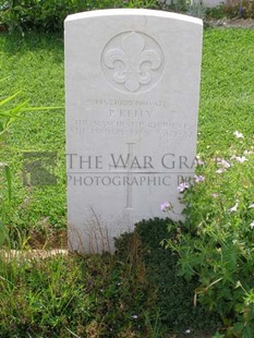 ANCONA WAR CEMETERY - KELLY, PATRICK