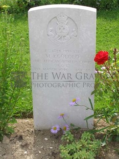 ANCONA WAR CEMETERY - KGOLOLO, M