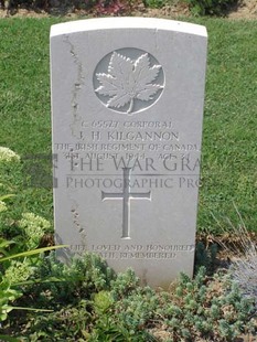 ANCONA WAR CEMETERY - KILGANNON, JOHN H.