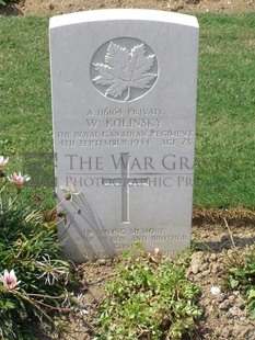 ANCONA WAR CEMETERY - KOLINSKY, WILLIAM