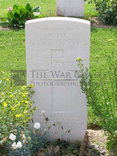 ANCONA WAR CEMETERY - LEE, MALCOLM