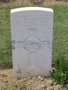 ANCONA WAR CEMETERY - LEITCH, TERENCE