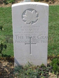 ANCONA WAR CEMETERY - LLOYD, HARRY OLIVER