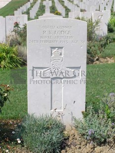 ANCONA WAR CEMETERY - LODGE, RAYMOND KEITH