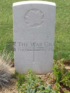 ANCONA WAR CEMETERY - MacLEAN, HAROLD FRANCIS