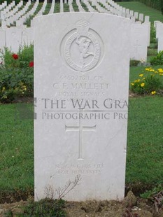 ANCONA WAR CEMETERY - MALLETT, CHARLES FREDERICK