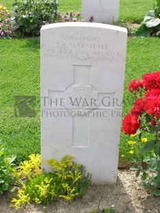 ANCONA WAR CEMETERY - MARSHALL, JOHN RICHARD