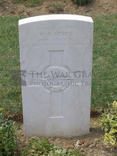 ANCONA WAR CEMETERY - MARX, RAY STANLEY