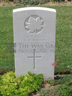 ANCONA WAR CEMETERY - MASON, VAUGHAN O.