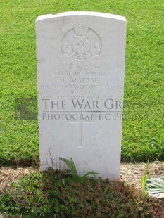 ANCONA WAR CEMETERY - MATASE, L