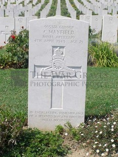 ANCONA WAR CEMETERY - MAXFIELD, CYRIL