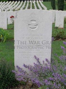 ANCONA WAR CEMETERY - McGOWAN, ROBERT