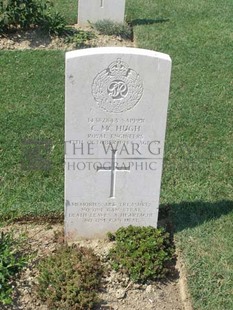 ANCONA WAR CEMETERY - McHUGH, CONSTANTINE