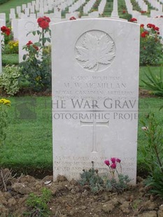 ANCONA WAR CEMETERY - McMILLAN, PETER