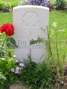 ANCONA WAR CEMETERY - McNAMARA, FRANK