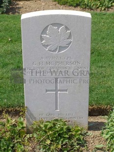 ANCONA WAR CEMETERY - McPHERSON, GEORGE H.