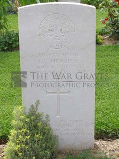 ANCONA WAR CEMETERY - MENZIES, JOHN CHARLES