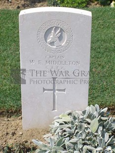 ANCONA WAR CEMETERY - MIDDLETON, W E