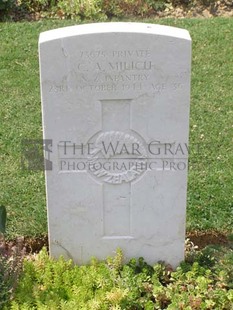 ANCONA WAR CEMETERY - MILICH, CHARLES AUGUSTUS