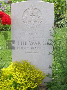 ANCONA WAR CEMETERY - MORGAN, EDWARD GEORGE