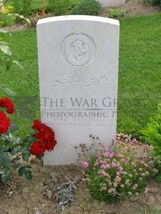 ANCONA WAR CEMETERY - MUHAMMAD ABBAS, 