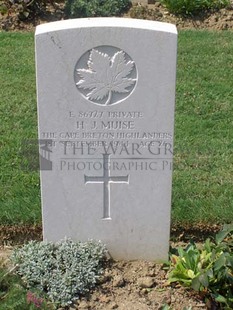 ANCONA WAR CEMETERY - MUISE, HENRY JAMES