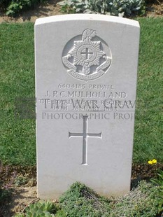 ANCONA WAR CEMETERY - MULHOLLAND, JOHN PATRICK CHRISTOPHER