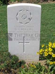 ANCONA WAR CEMETERY - MULLINS, DONALD GEORGE