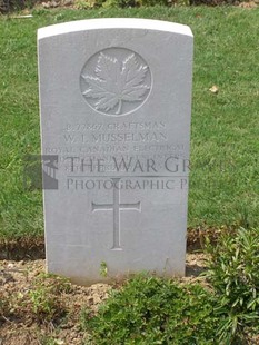 ANCONA WAR CEMETERY - MUSSELMAN, WESLEY IVAN