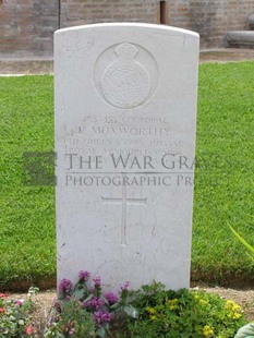 ANCONA WAR CEMETERY - MUXWORTHY, LESLIE