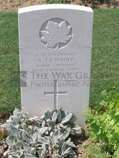 ANCONA WAR CEMETERY - NAULT, ANDRE JULIAN IVANHOE